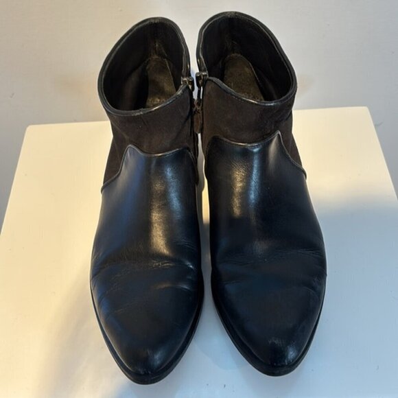 Rag & Bone Aston Suede Leather Short Ankle Biker Boot Size 9.5 - Picture 9 of 13